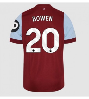 West Ham United Jarrod Bowen #20 Hjemmebanetrøje 2023-24 Kort ærmer